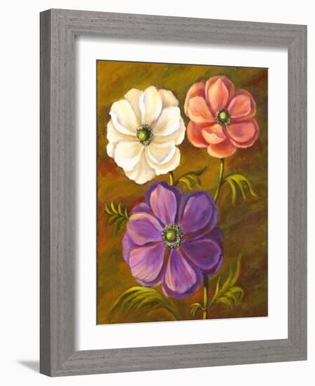 Anemones-Vessela G.-Framed Giclee Print