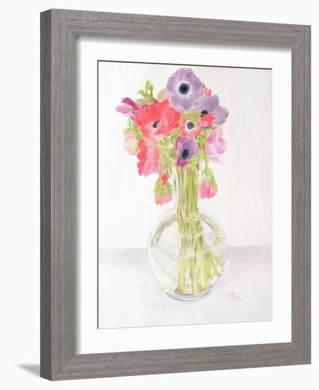 Anemonies, 1982-Alan Byrne-Framed Giclee Print