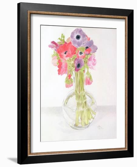 Anemonies, 1982-Alan Byrne-Framed Giclee Print