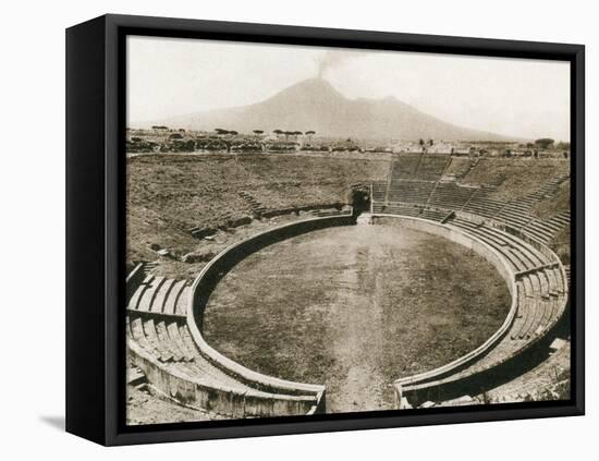 Anfiteatro, Pompeii, Italy, C1900s-null-Framed Premier Image Canvas