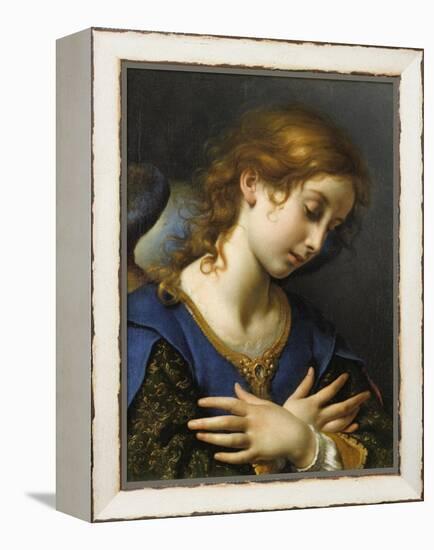 Ange de l'Annonciation-Carlo Dolci-Framed Premier Image Canvas