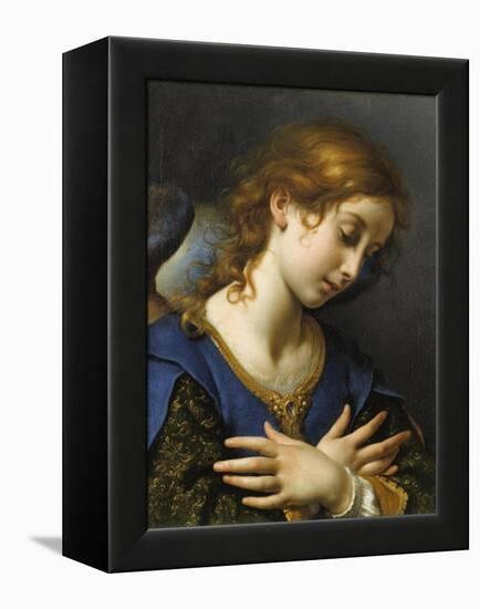 Ange de l'Annonciation-Carlo Dolci-Framed Premier Image Canvas