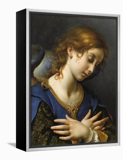 Ange de l'Annonciation-Carlo Dolci-Framed Premier Image Canvas