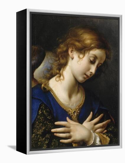 Ange de l'Annonciation-Carlo Dolci-Framed Premier Image Canvas