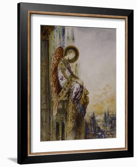 Ange voyageur-Gustave Moreau-Framed Giclee Print