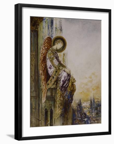 Ange voyageur-Gustave Moreau-Framed Giclee Print