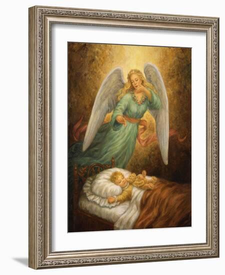 Angel 12-Edgar Jerins-Framed Giclee Print