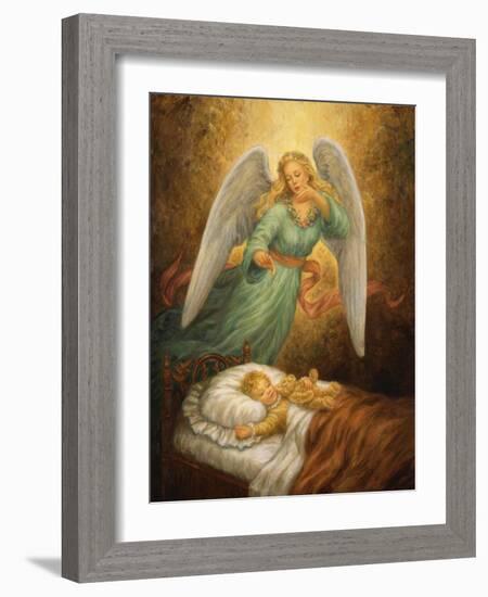Angel 12-Edgar Jerins-Framed Giclee Print