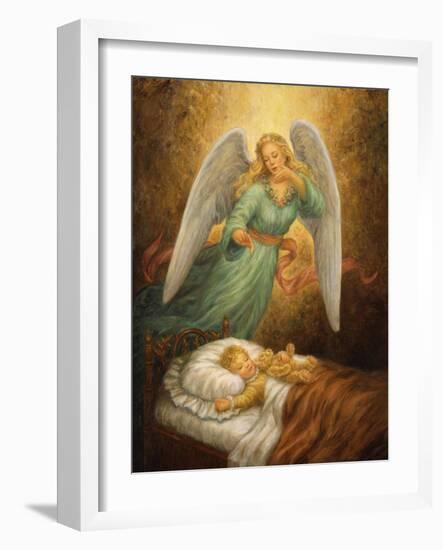 Angel 12-Edgar Jerins-Framed Giclee Print