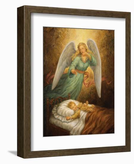 Angel 12-Edgar Jerins-Framed Giclee Print