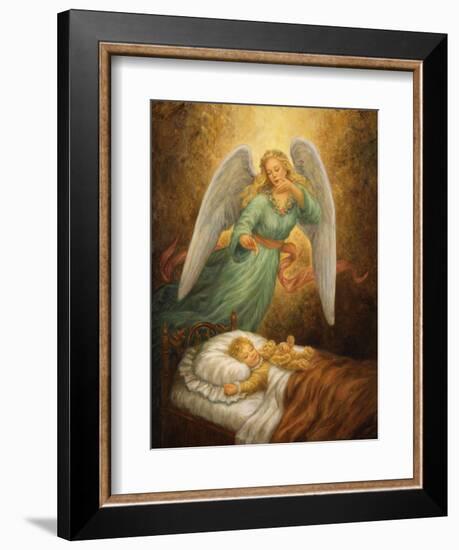 Angel 12-Edgar Jerins-Framed Giclee Print