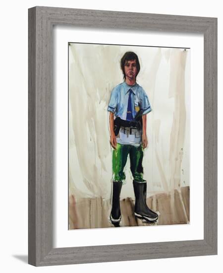 Angel, 2006-Daniel Clarke-Framed Giclee Print