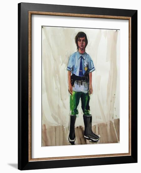 Angel, 2006-Daniel Clarke-Framed Giclee Print