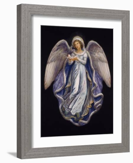 Angel 7-Edgar Jerins-Framed Giclee Print