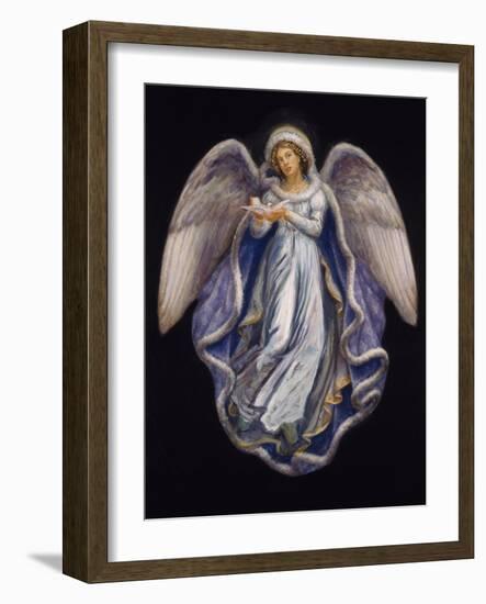 Angel 7-Edgar Jerins-Framed Giclee Print