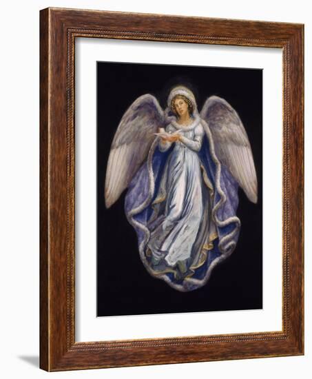 Angel 7-Edgar Jerins-Framed Giclee Print