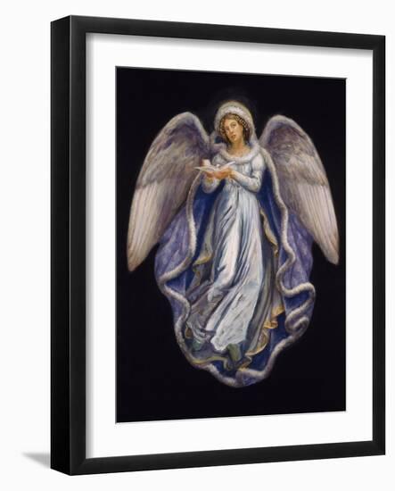 Angel 7-Edgar Jerins-Framed Giclee Print