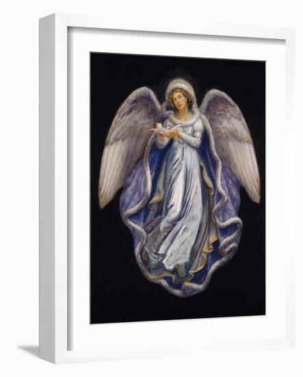 Angel 7-Edgar Jerins-Framed Giclee Print