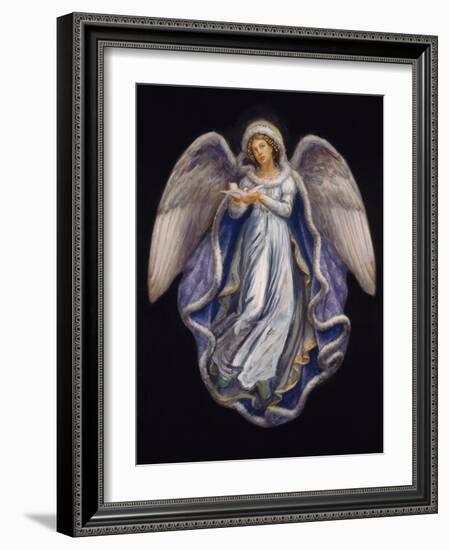 Angel 7-Edgar Jerins-Framed Giclee Print