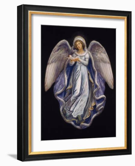 Angel 7-Edgar Jerins-Framed Giclee Print