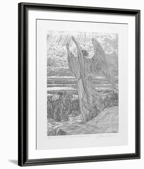 Angel and Joshua-Guillaume Azoulay-Framed Limited Edition