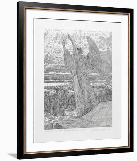 Angel and Joshua-Guillaume Azoulay-Framed Limited Edition