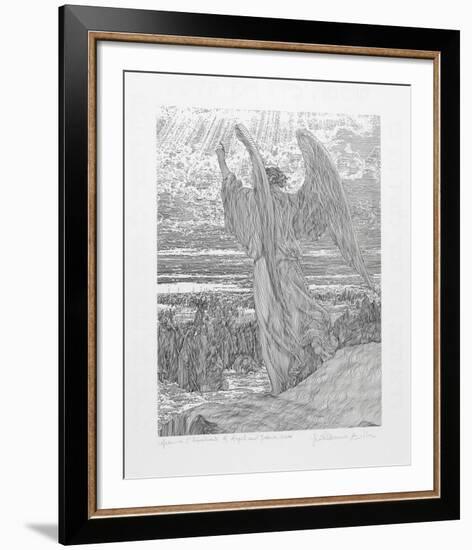 Angel and Joshua-Guillaume Azoulay-Framed Limited Edition