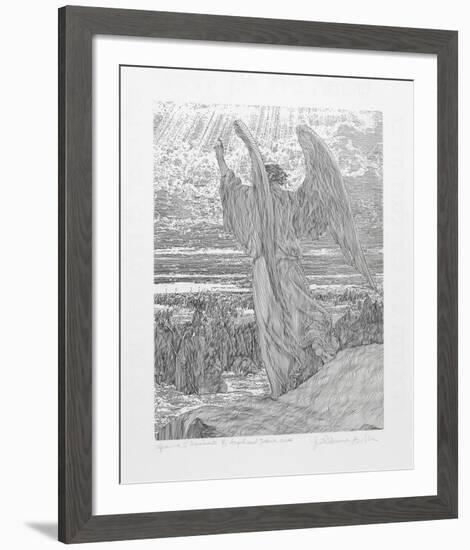 Angel and Joshua-Guillaume Azoulay-Framed Limited Edition