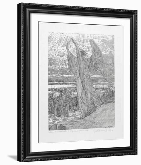 Angel and Joshua-Guillaume Azoulay-Framed Limited Edition