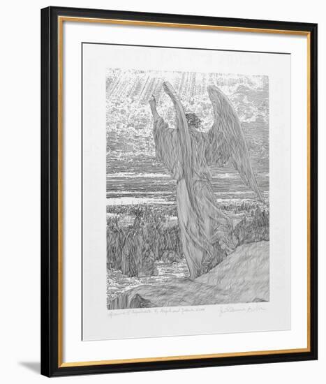 Angel and Joshua-Guillaume Azoulay-Framed Limited Edition