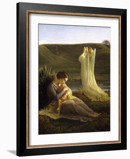 Angel and Mother, 1854-Louis Janmot-Framed Giclee Print