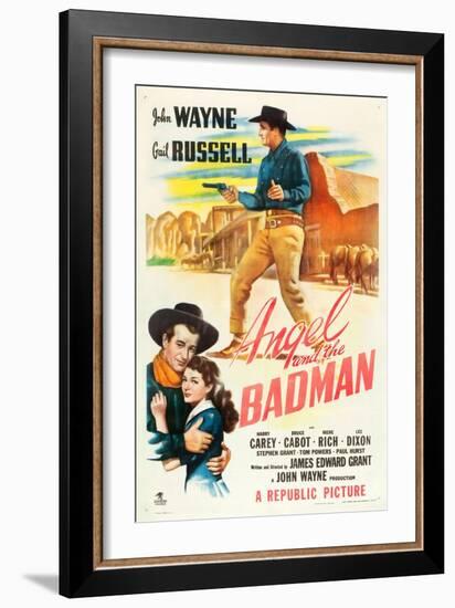 Angel and the Badman, 1947-null-Framed Art Print