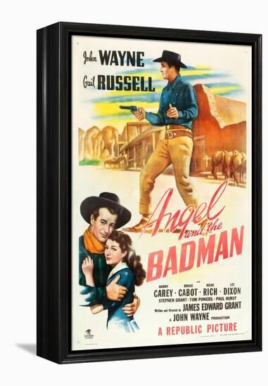 Angel and the Badman, 1947-null-Framed Stretched Canvas