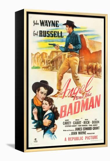 Angel and the Badman, 1947-null-Framed Stretched Canvas