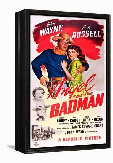 Angel and the Badman, 1947-null-Framed Stretched Canvas