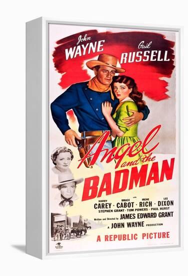 Angel and the Badman, 1947-null-Framed Stretched Canvas