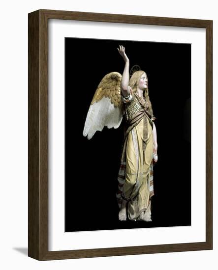 Angel Announcing the Birth of Jesus to Joseph, by Tanzio Da Vara-null-Framed Photographic Print
