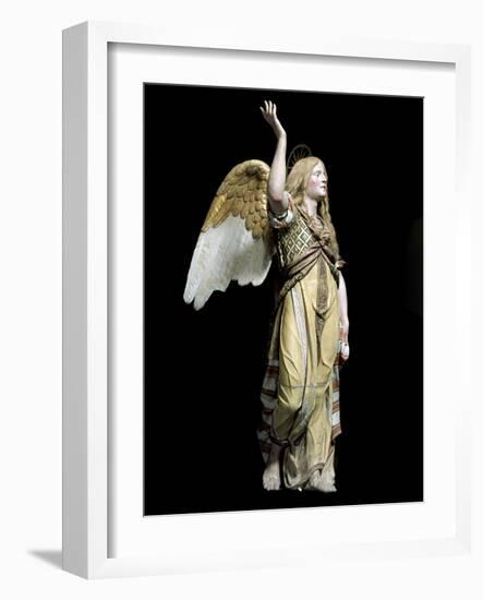 Angel Announcing the Birth of Jesus to Joseph, by Tanzio Da Vara-null-Framed Photographic Print