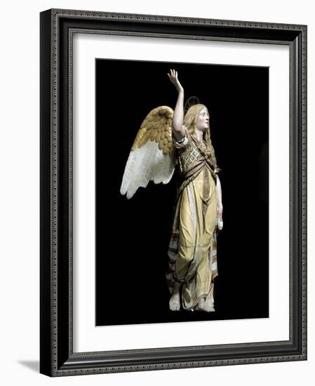 Angel Announcing the Birth of Jesus to Joseph, by Tanzio Da Vara-null-Framed Photographic Print