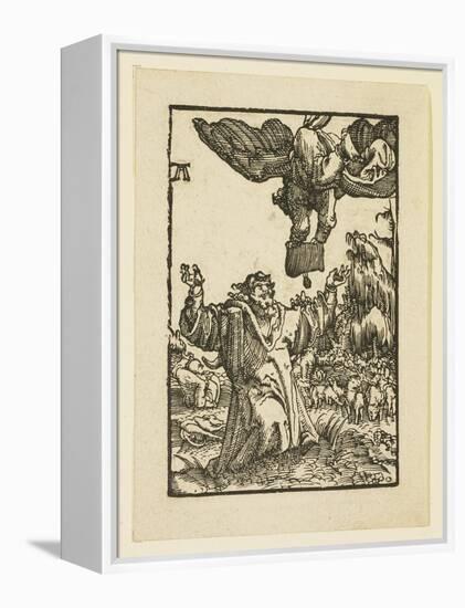 Angel Appearing to Joachim-Albrecht Altdorfer-Framed Premier Image Canvas