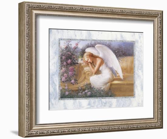 Angel at Rest-Edward Tadiello-Framed Art Print