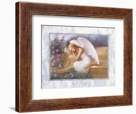 Angel at Rest-Edward Tadiello-Framed Art Print