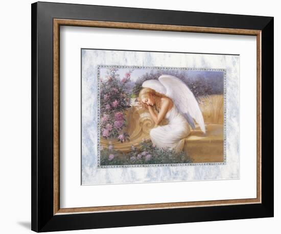 Angel at Rest-Edward Tadiello-Framed Art Print