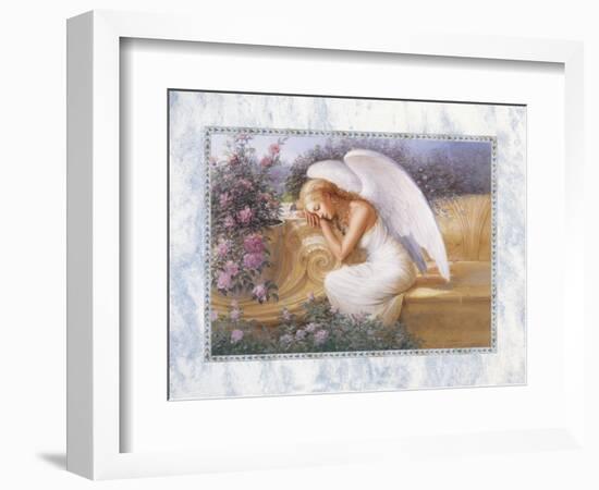 Angel at Rest-Edward Tadiello-Framed Art Print