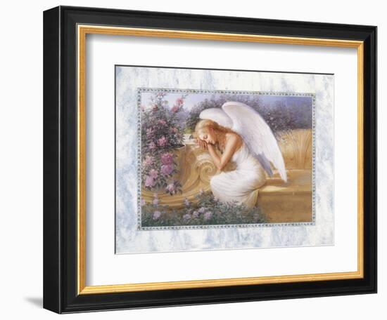 Angel at Rest-Edward Tadiello-Framed Art Print