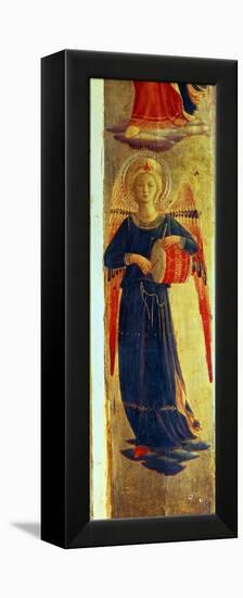 Angel Beating a Drum from the Linaiuoli Triptych, 1433-Fra Angelico-Framed Premier Image Canvas