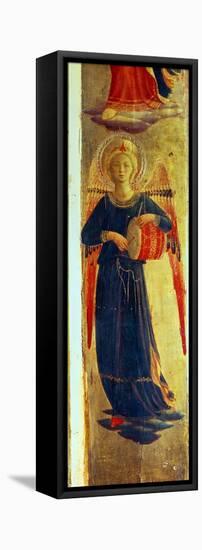 Angel Beating a Drum from the Linaiuoli Triptych, 1433-Fra Angelico-Framed Premier Image Canvas