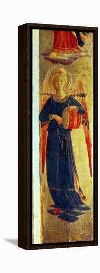 Angel Beating a Drum from the Linaiuoli Triptych, 1433-Fra Angelico-Framed Premier Image Canvas