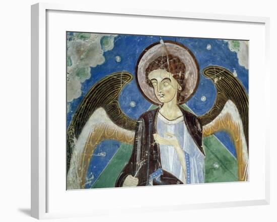 Angel, Central Figure, Detail of Southern Wing of Stone Cross-null-Framed Giclee Print