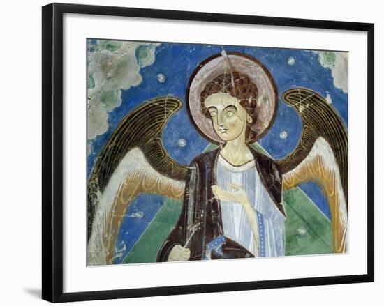 Angel, Central Figure, Detail of Southern Wing of Stone Cross-null-Framed Giclee Print